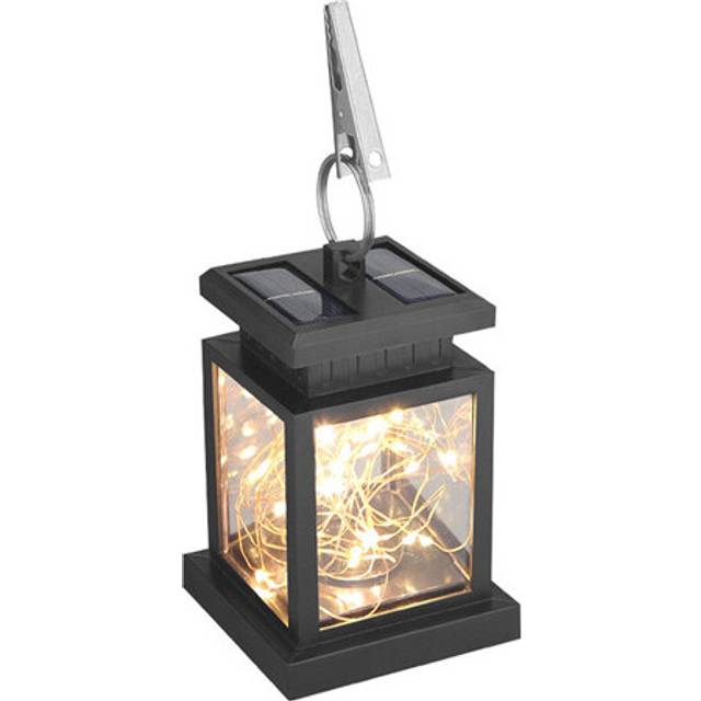 Solar Garden String Lights Hanging Lantern Fairy Romantic Outdoor