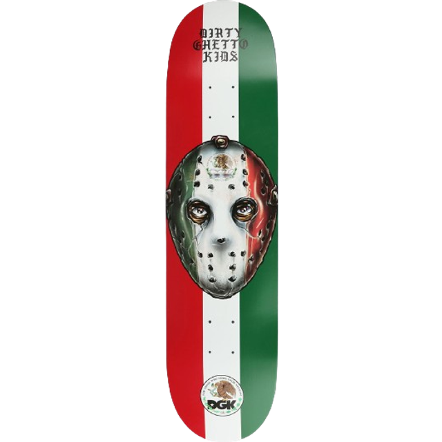 DGK Bandido Multi 8.06" Skateboard Deck white