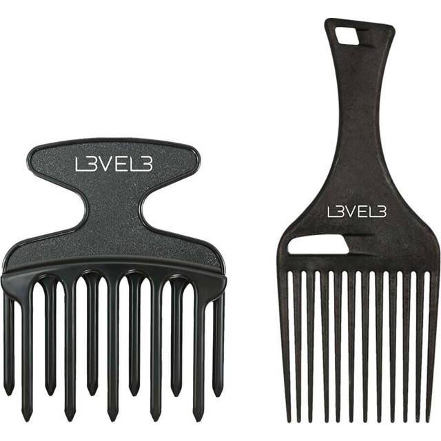Level3 Hair Pick Comb Set of 2 Pc