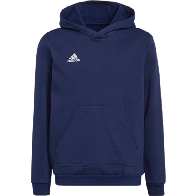 adidas unisex - barn Huvtröja Entrada 22 Sweat Hoodie, Team Navy Blue 2, 7-8 år