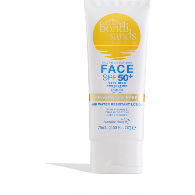 Bondi Sands SPF 50+ Fragrance Free Face Sunscreen Lotion