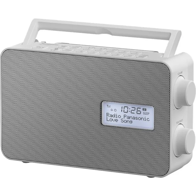 Köksradio Panasonic RF-D30BTEG-W DAB+, FM Väckningsfunktion, Stänkvattenskyddad Vit