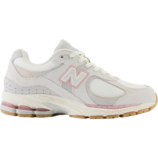 New Balance White & Pink 2002 Sneakers - Sea Salt - US 9.5