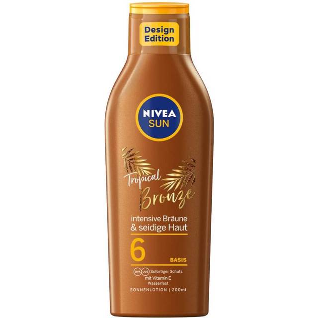 Sun Tropical Bronze Sun Lotion SPF 6, Sun Protection for Long-Lasting Tan without Self-Tanning, Sun Cream with Carotene