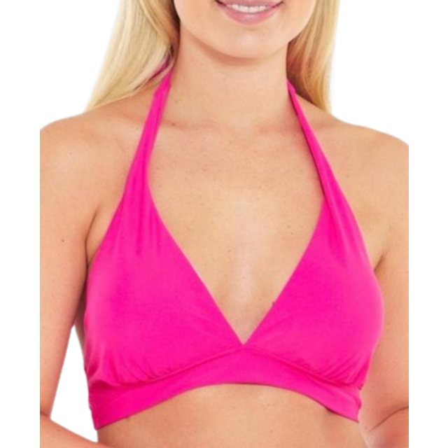 Scuba women's halter neck bikini top mix & match separates tie fasten uk seller