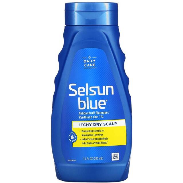 Selsun Blue, Dandruff Shampoo, Itchy Dry Scalp 11 oz