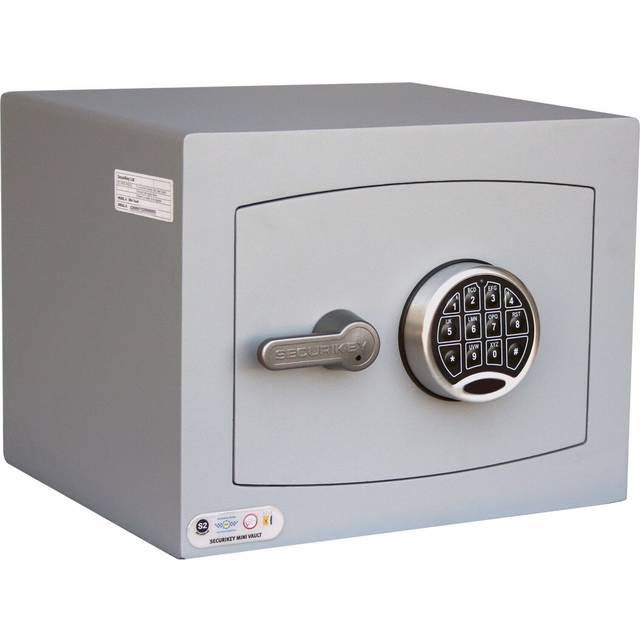 Cash Vault with Electronic Lock 294h x 374w x 326d mm with 1 Shelf Inc