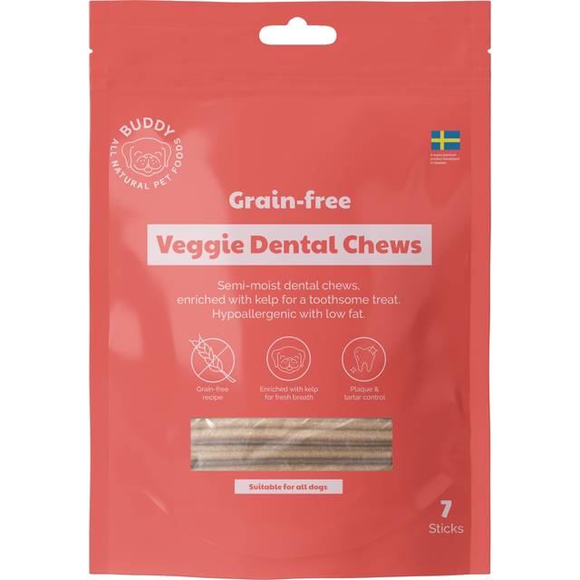 Buddy Veggie Grain-free Dental Chew Med Kelp 100g - 1-Pack