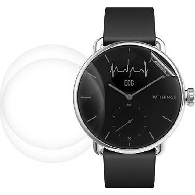 3x clear tpu screen protectors for withings scanwatch 38mm