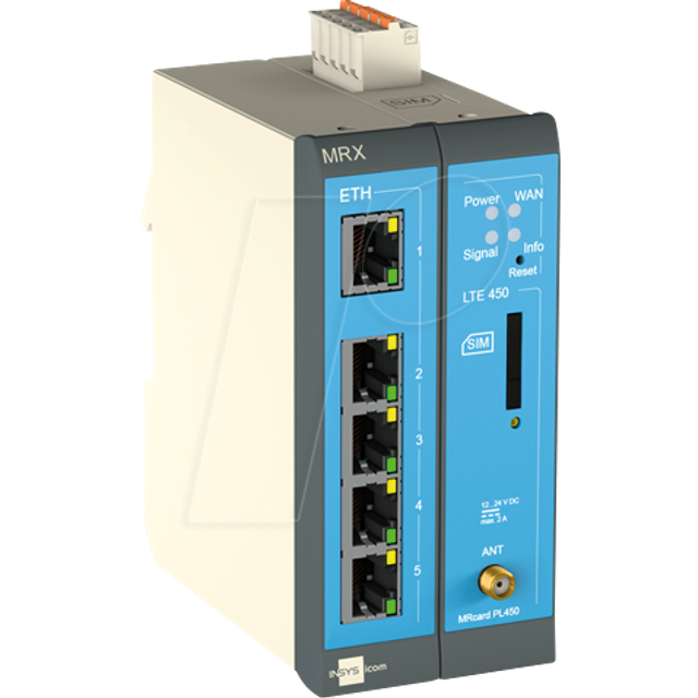 INSYS icom Icom MRX2 1.0 LTE Modulær Router