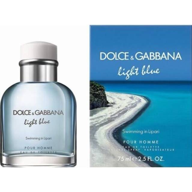 Light Blue Swimming in Lipari Pour Homme By Dolce & Gabbana EDT 75ML