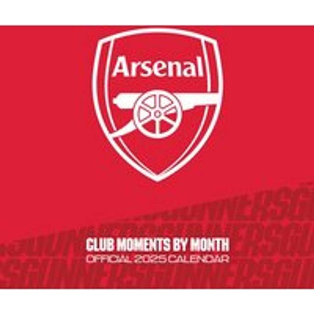 Arsenal FC Legends Calendar 2025