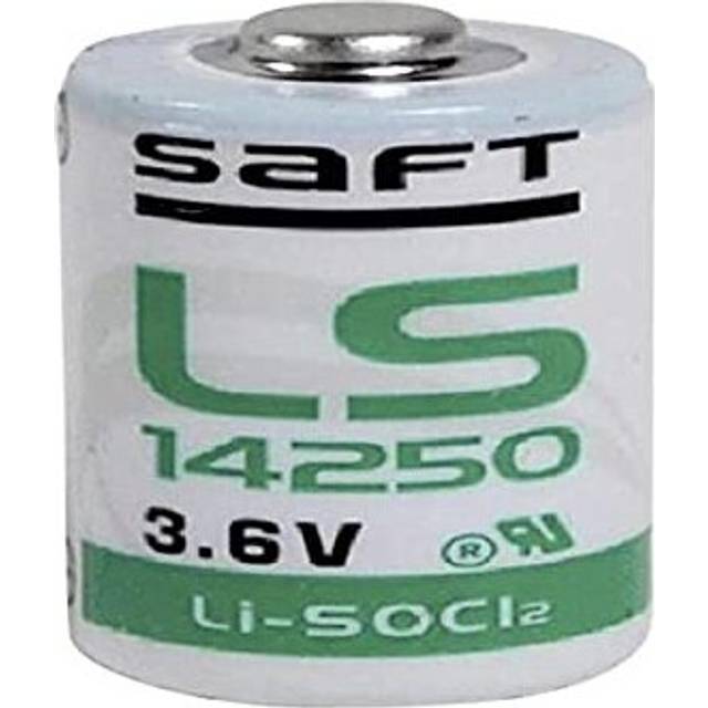 Saft LS14250 1/2 Li-SOCl2-batteri (3,6 V, AA, 10-pack)