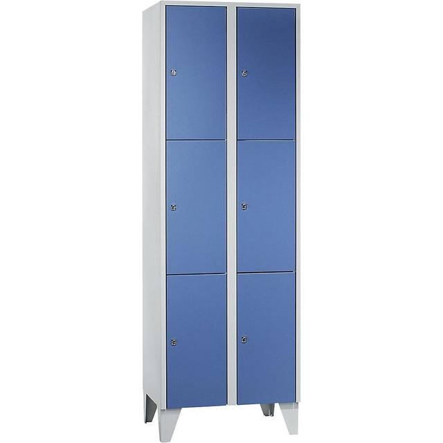 Wolf 2 compartments, 2 compartments, width 600 mm, pigeon blue - pigeon blue RAL 5014