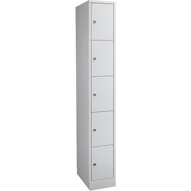 Wolf 1 compartment, 1 compartment, light grey, width 300 mm - light grey RAL 7035