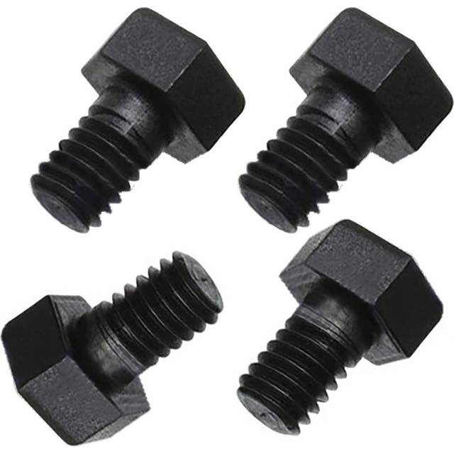 Universal Oven Feet Adjustable Cooker Screw Foot Set Black 40mm Plastic X 4