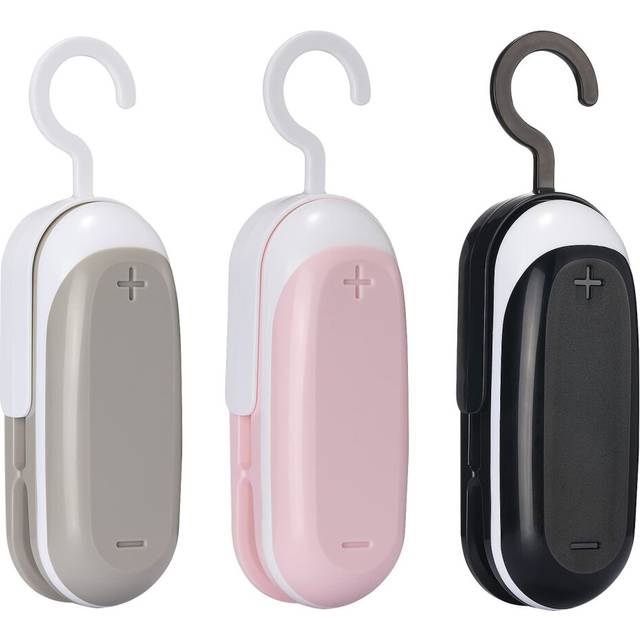3 Packs Mini Bag Sealer,with Cutter Heat Sealer Food Sealer Bag