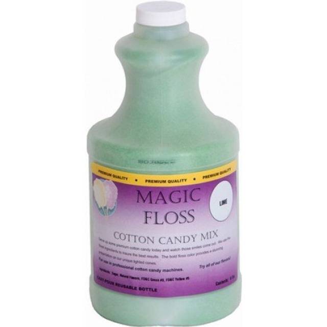 Lime Flavour Cotton Candy Floss Maker Machine Sugar 1.8KG - NO 7825