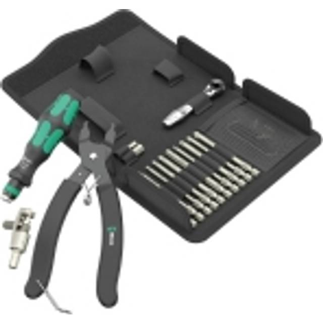 WERA bicycle maintenance tool set with storage case 136042 20-piece