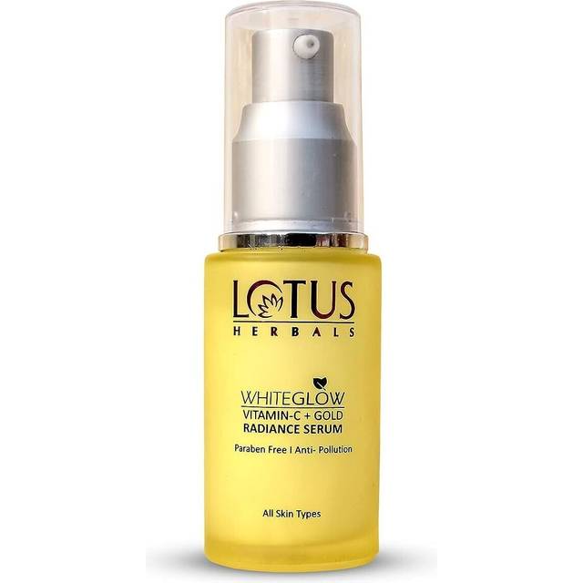 Lotus herbals whiteglow vitamin c and gold radiance face serum 30ml,
