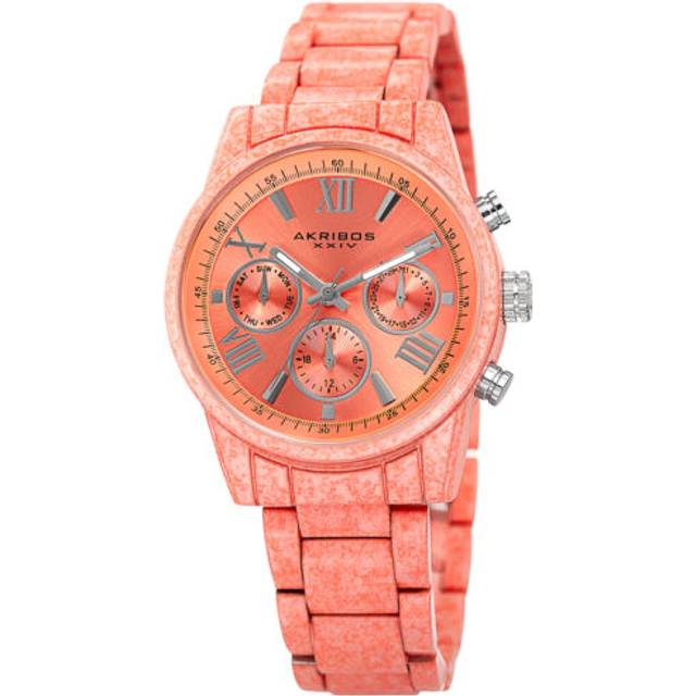 Womens Solis Veyora 36mm Swiss Quartz - Orange - One Size