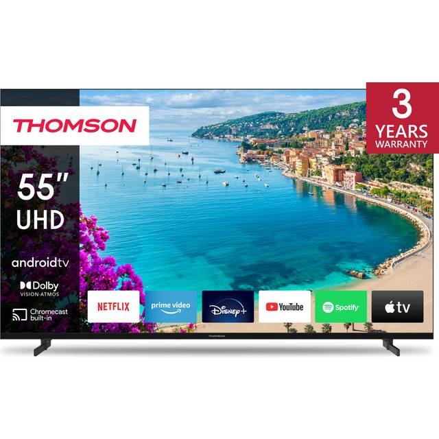 Thomson 55" 4K UHD Android TV 55UA5S13, svart