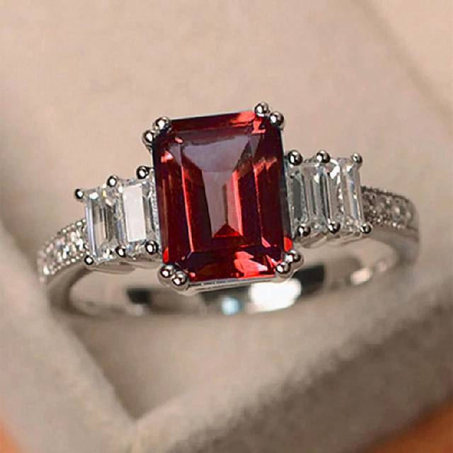 SHEIN 1pc Elegant Cubic Zirconia Ring For Women For Wedding Engagement Anniversary Jewelry Valentine&#39;s Day Gift,Mom,Mother,Mother&#39;s Day,Gift