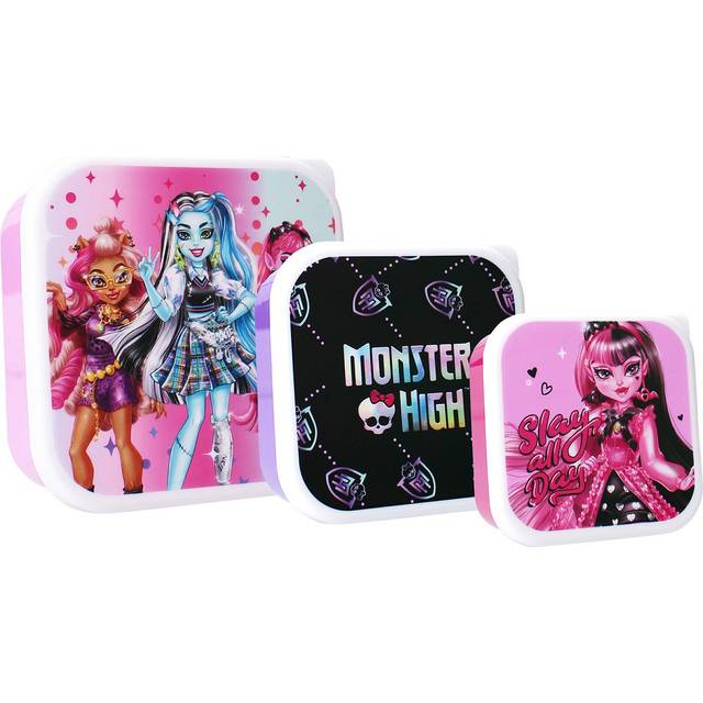Monster High Let's Eat Matlådor 3-i-1