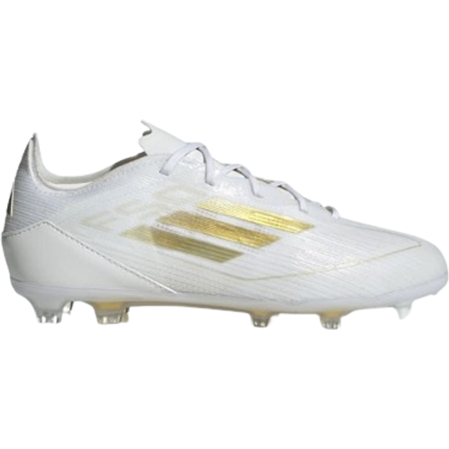 adidas F50 Pro Fg Day Spark - Vit/guld/vit Barn - Gräs (Fg) - ['Vit'] (28½)