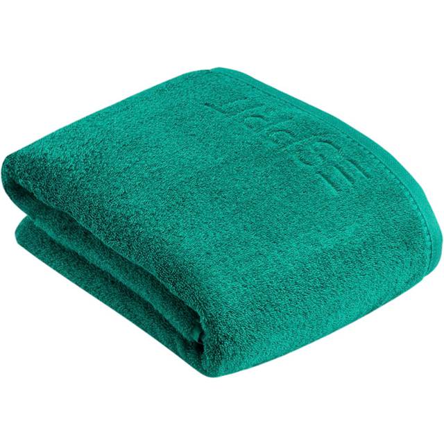 Modern Solid Frottéhandduk Petrol 30x50