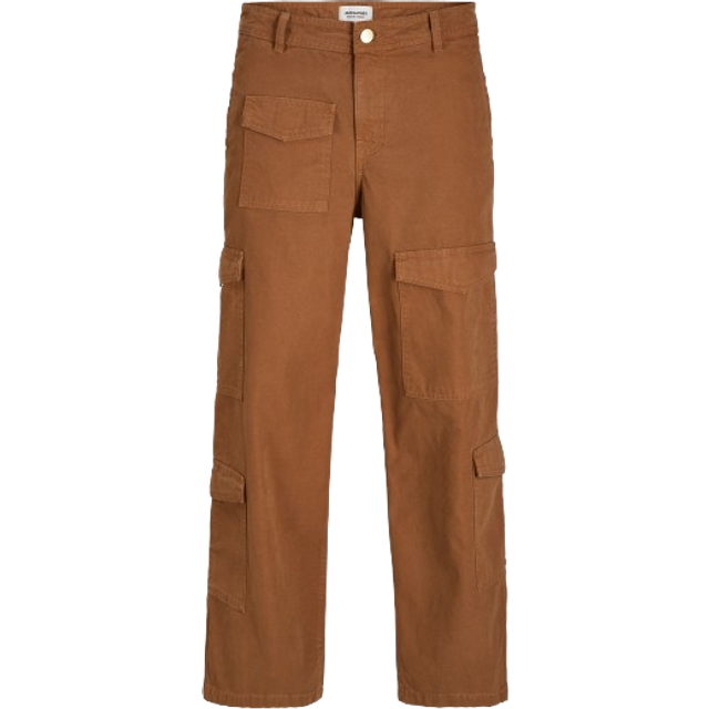 Wide Leg Fit Cargo Trousers