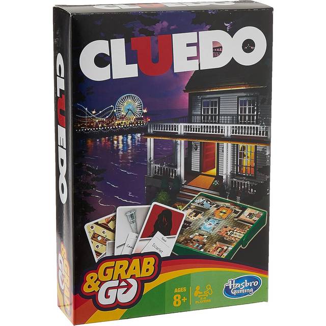 Grab & Go Travel Cluedo Game.Hasbro Gaming