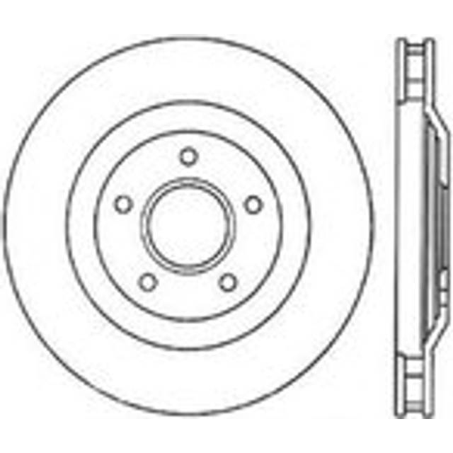 StopTech 127.62060R Front Right Sport Drilled/Slotted Brake Rotor