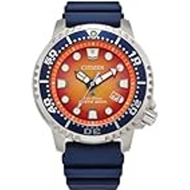 Citizen bn0169-03x promaster eco drive diver's 200 free shipping