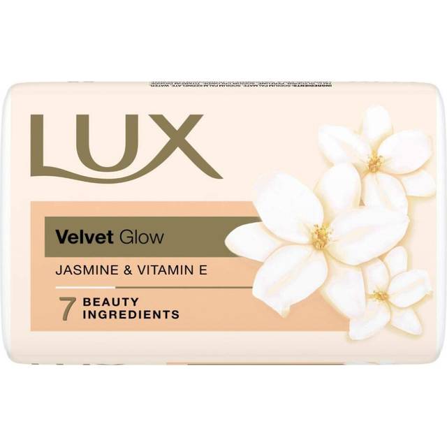 Lux Velvet Touch Jasmine & Almond Oil Soap Bar, 3x150g
