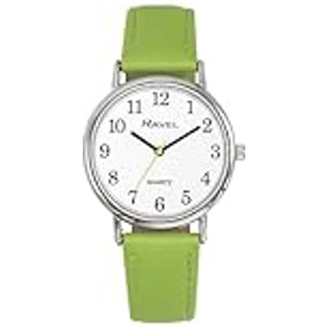 Ravel easy read unisex quartz watch green strap r0140.21.1