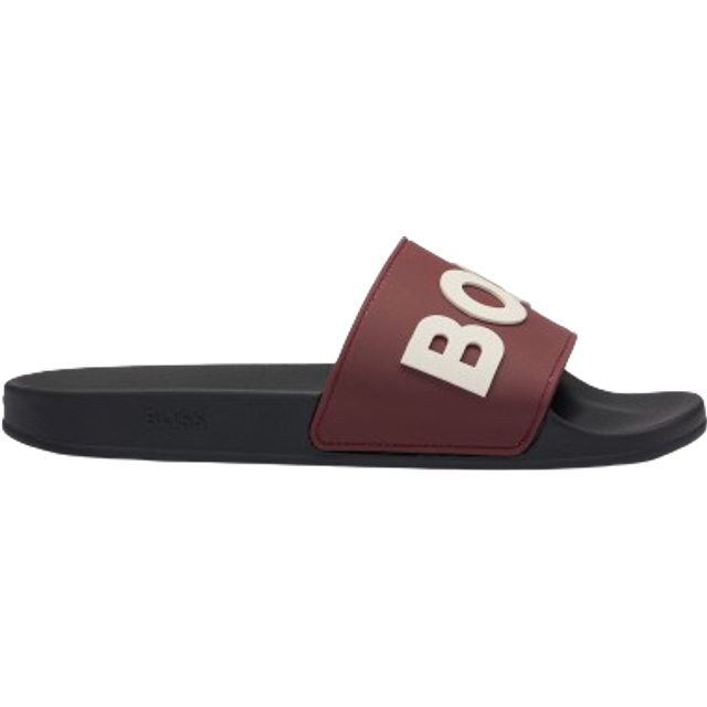 BOSS Kirk_Slid_rblg_N Slide, mörkröd, 10 UK, mörkröd, 44 EU