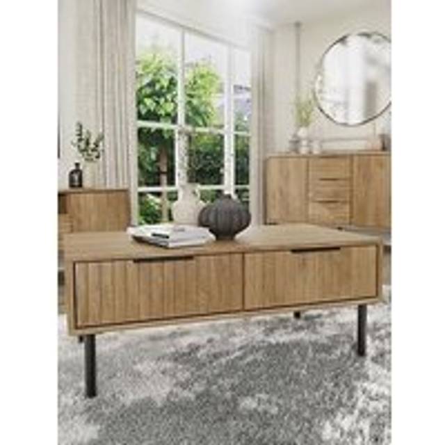 GFW Nervata Coffee Table Oak