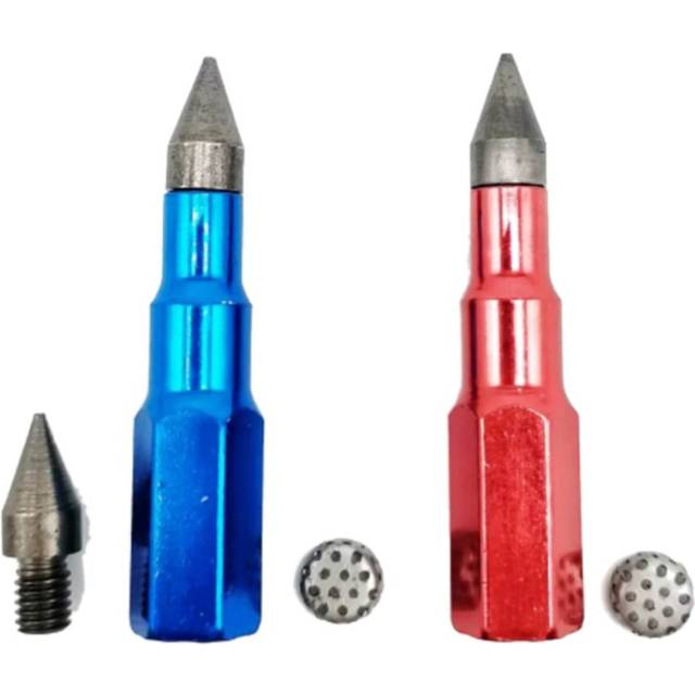 Heavy Duty Grease Pointed Mouth Grease Nozzle Copper-Plated Nozzle Universal Butter Nozzle Grease Nipple Accessorie