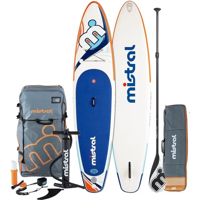 Uppblåsbar SUP Mistral Tango 11'5, 348 x 79 x 15 cm + paddel + handpump + transportväska + reparationssats