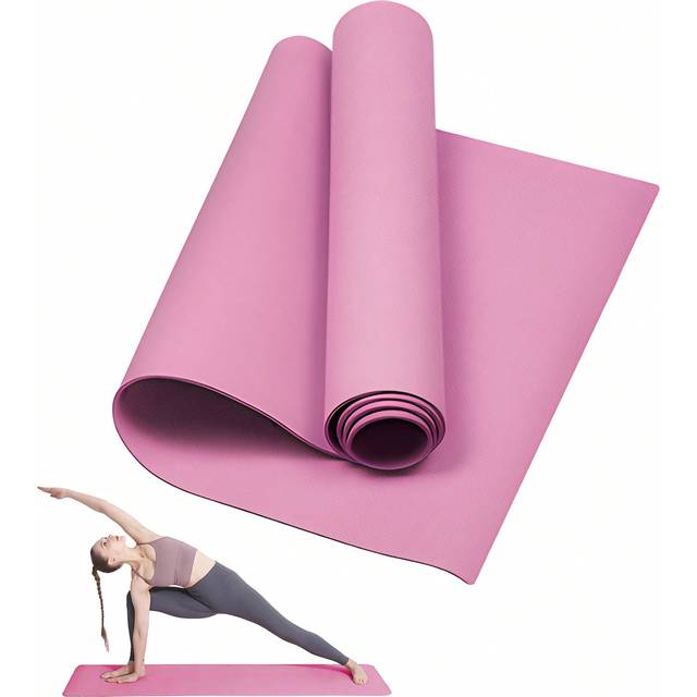 WASAGA-UK Classic Yoga Mat For Women And Men -Non Slip Portable 3mm Thick EVA Exercise Gym Mat For Fitness Yoga Pilates Workout Outdoor Camping Travelling