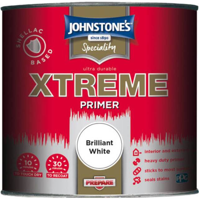 Johnstones Speciality Ultra Durable Xtreme Primer Paint 1l Brilliant White