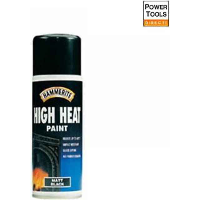 Hammerite high heat paint aerosol black 400ml