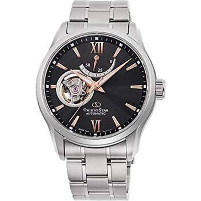 [ORIENT STAR] Automatic Watch Semi-skeleton Mechanical Made in Japan Open Heart RK-AT0009N Men's Brown