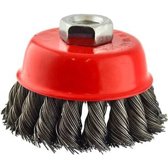115mm Wire Cup Brush Wheel 3 For 4-1/2 Angle Grinder Twist Knot