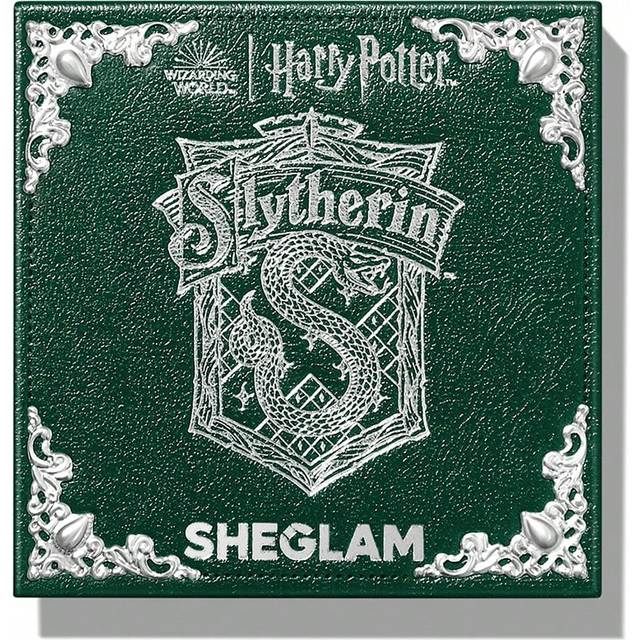SHEGLAM Slytherinâ¢ House Palette 4-Clolor Shimmer Matte Eyeshadow Palette Green Evenly Pigmented  Smooth  Blendable Eyeshadow Christmas Winter Gifts Eyeshad