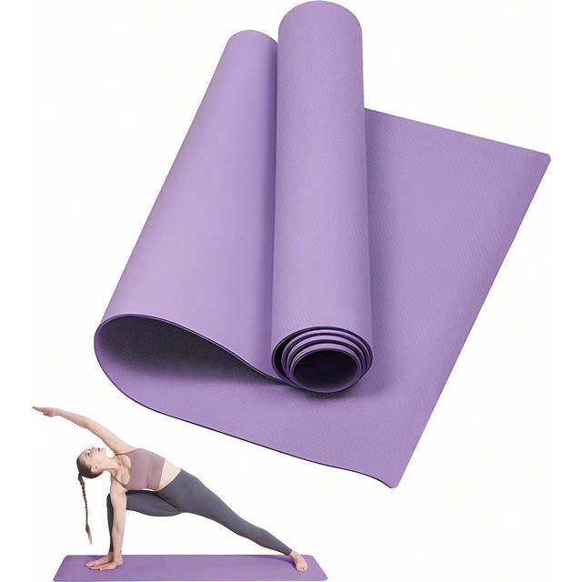WASAGA-UK Classic Yoga Mat For Women And Men -Non Slip Portable 3mm Thick EVA Exercise Gym Mat For Fitness Yoga Pilates Workout Outdoor Camping Travelling