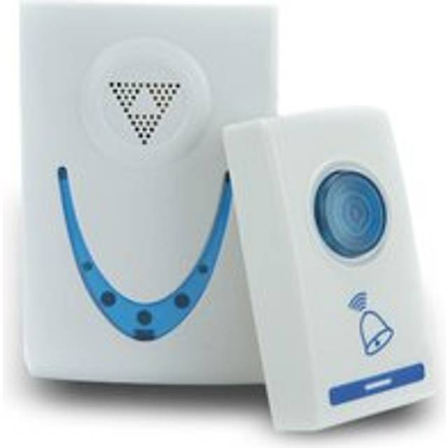 AlwaysH Wireless Doorbell, Doorbell Remote Button Doorbell Flashing Doorbell with Plug-in Receiver for Home Security