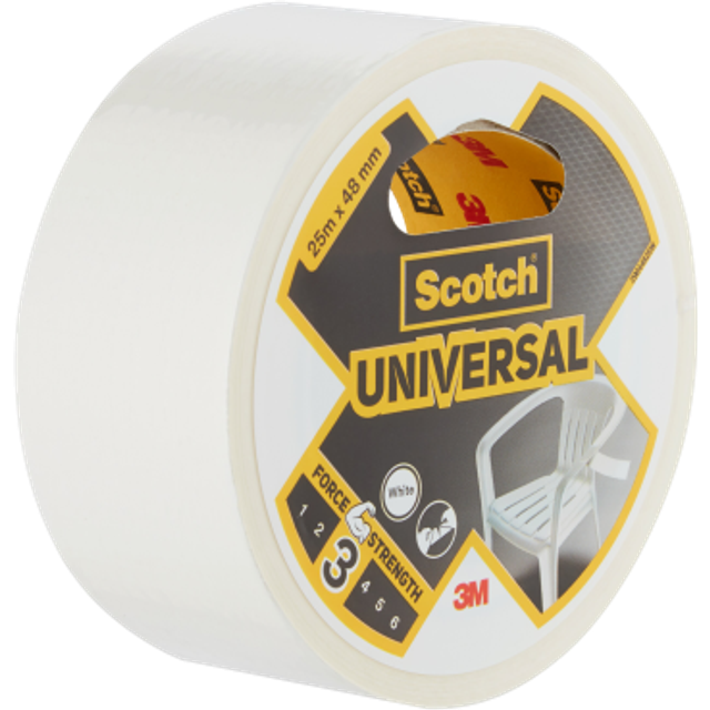 Scotch Duct Unv White 25mx48mm