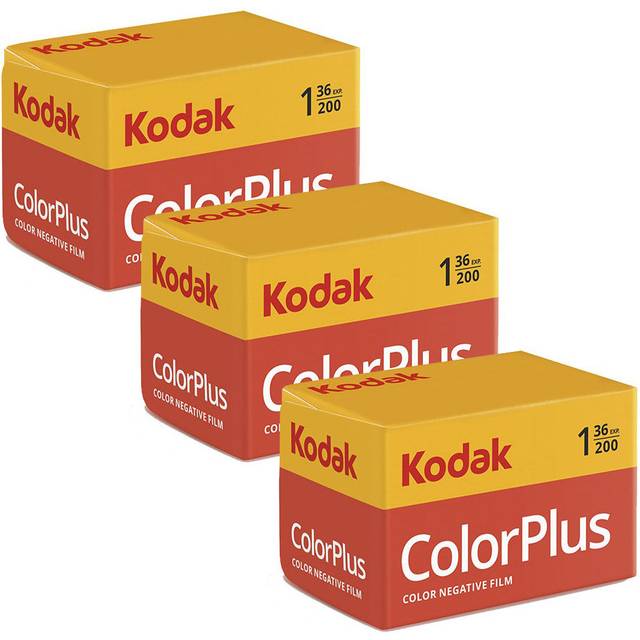 Kodak Colour Plus 200 135 Film 36 Exposure Pack of 3 (108348x3)